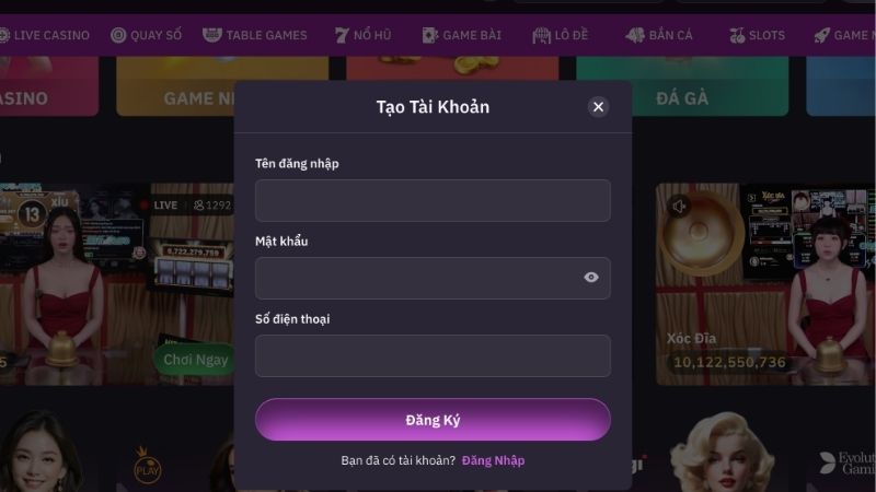 Đăng ký Kbet siêu tốc cho người mới